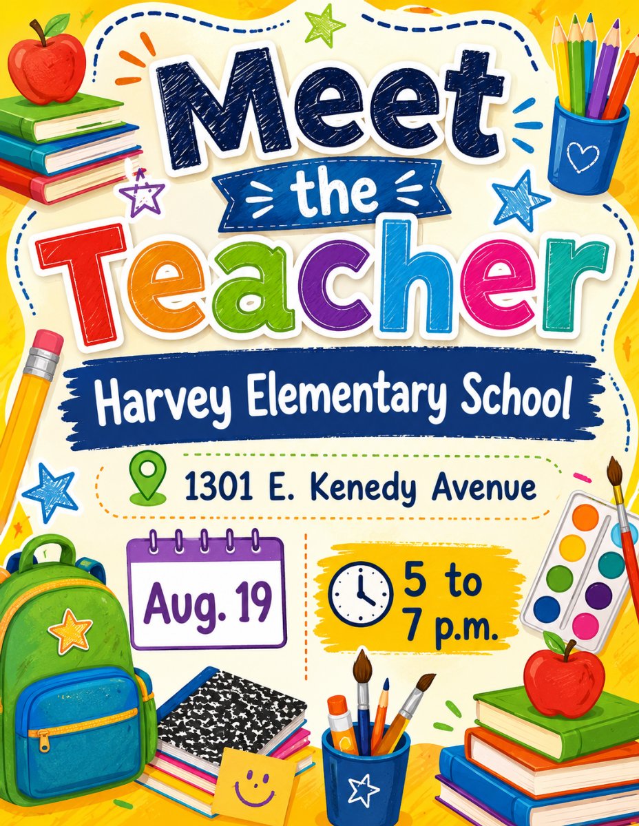 Meet the Teacher flyer
